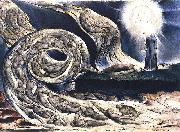 William Blake The Lovers' Whirlwind, Francesca da Rimini and Paolo Malatesta Spain oil painting artist